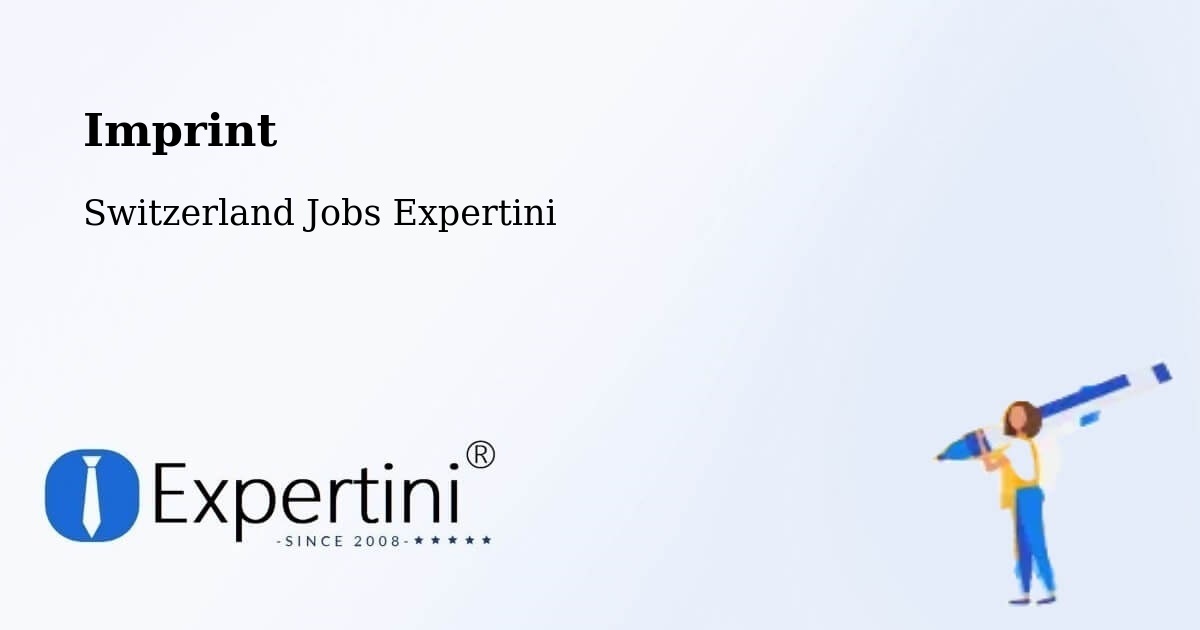 Imprint – Tafers - Switzerland Jobs Expertini